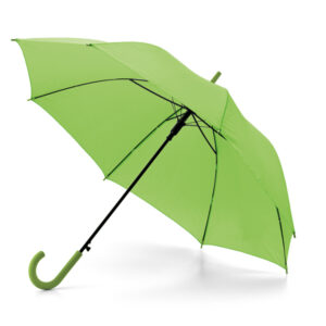 Guarda-chuva em poliéster com pega revestida em borracha. Abertura automática. Tamanho: ø1040 mm | 830 mm.